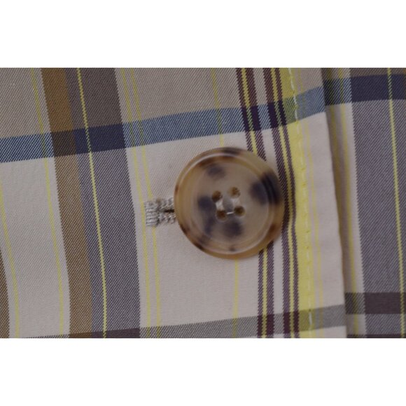 Vintage 80s Plaid Crop Jacket | size 6 - Picture 7 of 10